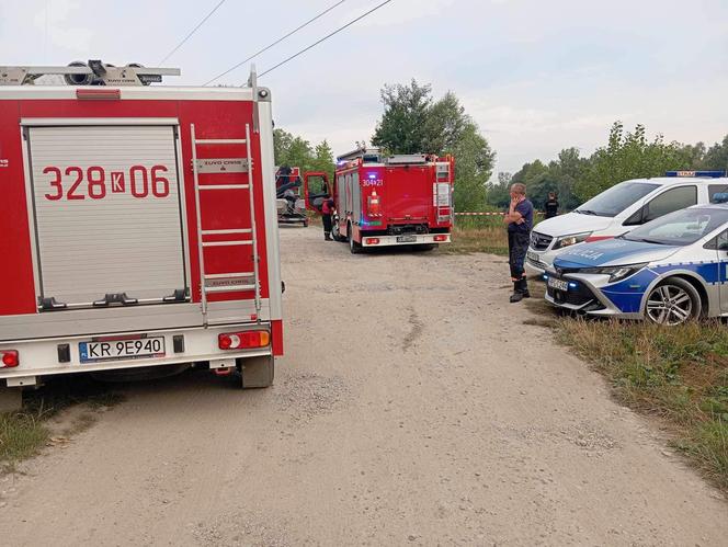 Akcja ratownicza w Przylasku Rusieckim. Utonął mężczyzna