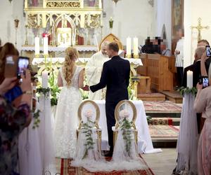 Marta Paszkin i Paweł Bodzianny z Rolnik szuka żony wzięli ślub kościelny! Piękna uroczystość