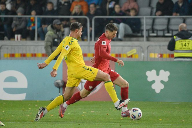 Lewandowski kontuzjowany w meczu z Litwą. Nie zagra z Realem Madryt