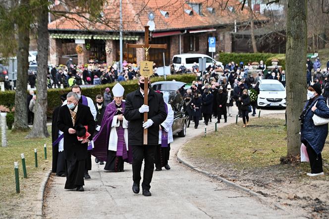 Pogrzeb Piotra Świąca w Gdańsku, 13.03.2021 r.