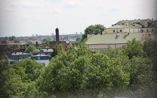 Taras widokowy na placu im. Jerzego Giedroycia w Lublinie