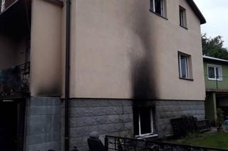 Pożar garażu w Marcinkowicach
