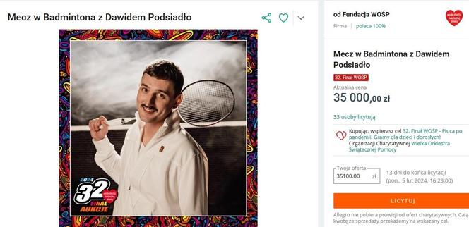 Podsiadło WOŚP