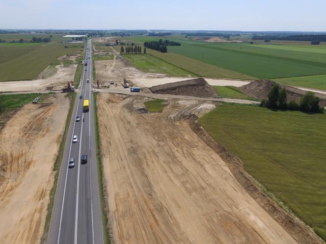 Budowa S7 Napierki - Płońsk. Uwaga na zmiany w organizacji ruchu [ZDJĘCIA]