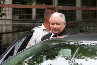 Kaczyński ucierpiał przez wichurę