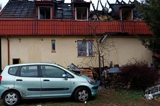 Pożar domu pod Bydgoszczą. Rodzina w jednej chwili straciła dach nad głową!