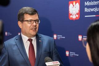 Debata „Przyszłość szkół budowlanych w Polsce” z udziałem wiceministra Piotra Uścińskiego