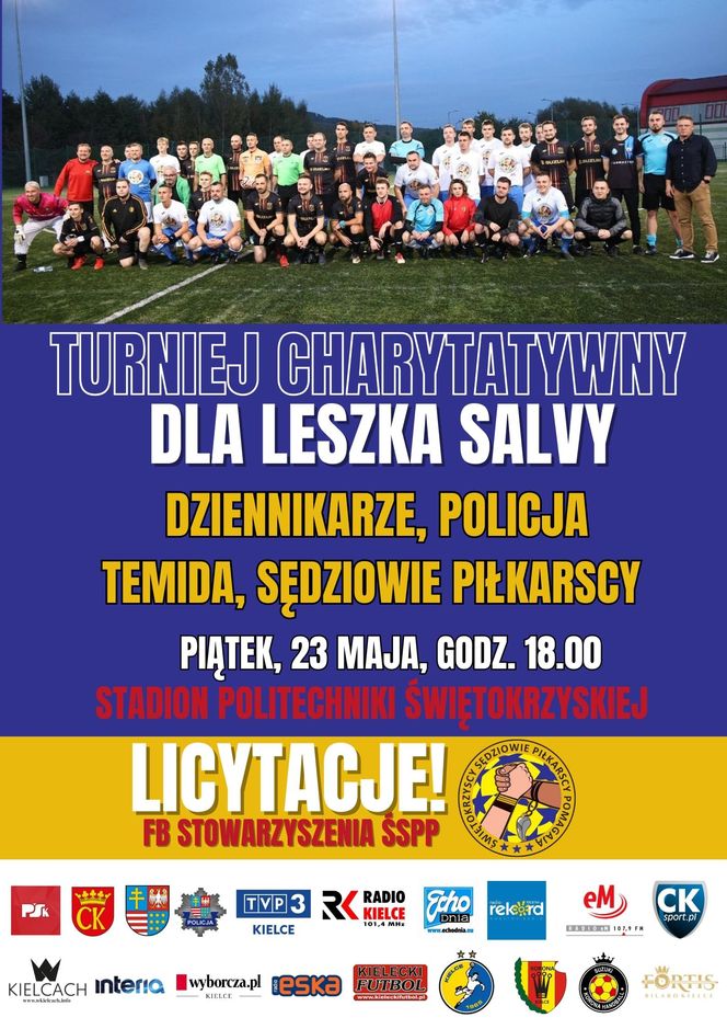 Plakat dla Leszka Salvy