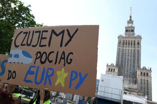 Marsz młodych dla Europy w Warszawie