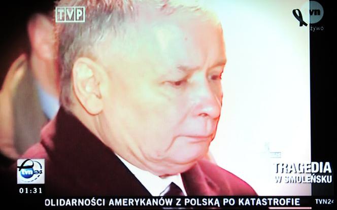 Jarosław Kaczyński zidentyfikował ciało brata 