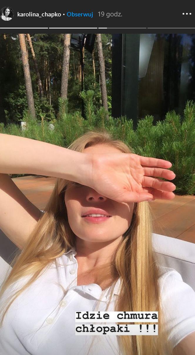 Barwy szczęścia. Dominika (Karolina Chapko) w willi Stawickiego