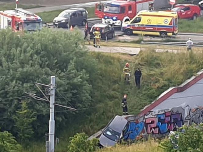Groźny wypadek na Chełmie w Gdańsku