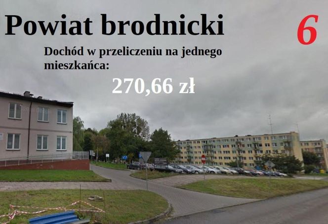 Ranking najbogatszych powiatów