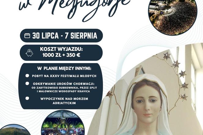 Festiwal Młodych Medjugorie 2024 - plakat 