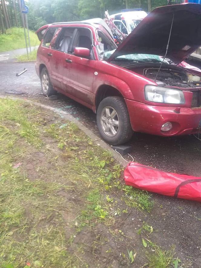 Tragiczne zderzenie z CYSTERNĄ koło Pobiedzisk! 