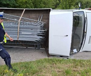Wypadek w Lubieni