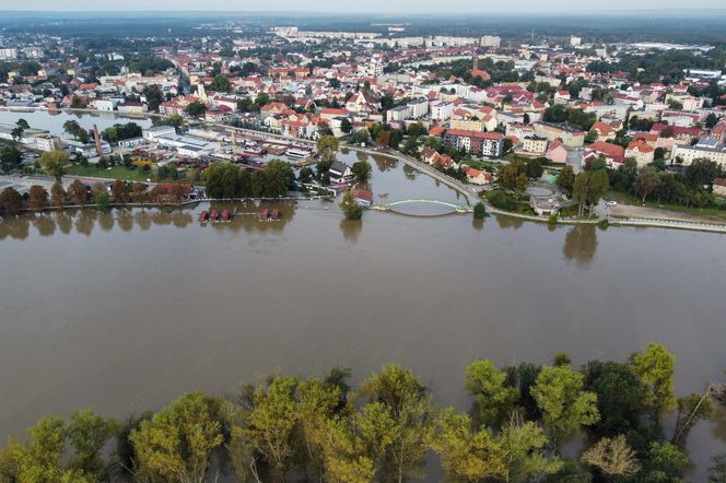 Nowa Sól - stan Odry na 23 września