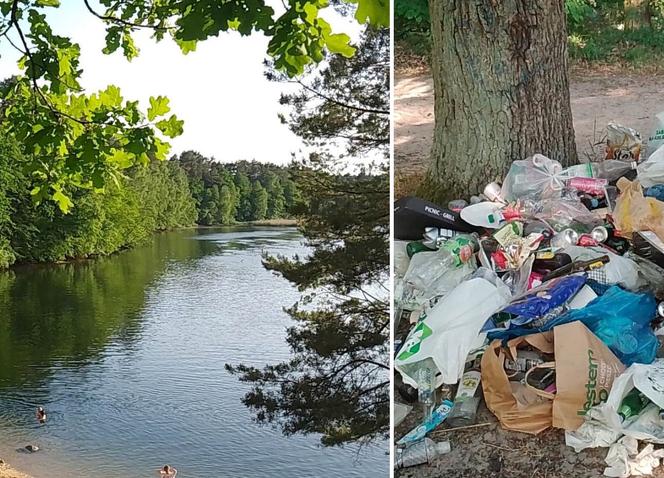 Tak wygląda dzika plaża w Smukale