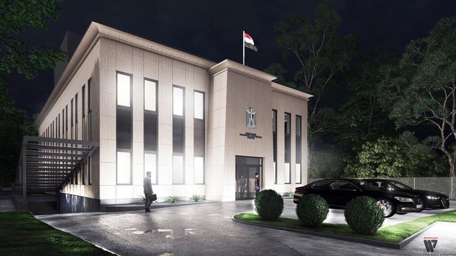 Nowa ambasada Egiptu w Warszawie. Wiemy, jak będzie wyglądać