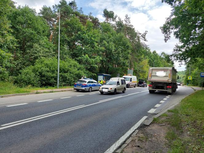 Potrącenie pieszego na ulicy Ostrowieckiej w Starachowicach