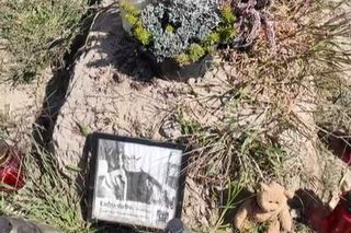 Stary grób Stanisława Tyma