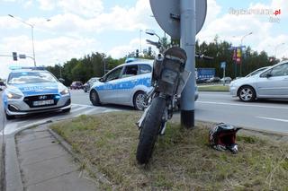 Niebezpieczny pościg za motorowerzystą w Żorach. Ślązak odpowie za ucieczkę i stwarzanie zagrożenia na drodze