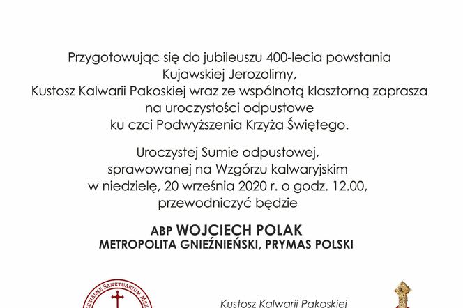 Kalwaria Pakoska - Odpust