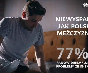 Niewyspany jak Polak. 77% polskich mężczyzn deklaruje problemy ze snem