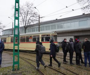 Katarzynki 2024 - wystawa tramwajów przy historycznej zajezdni przy ulicy Madalińskiego