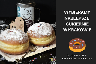 Zagłosuj na najlepsze cukiernie w Krakowie. Gdzie są najlepsze pączki? Zapraszamy do zabawy!