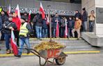 Protest rolników w Poznaniu