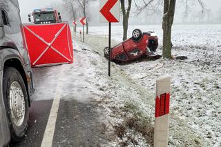 Wypadek śmiertelny na DK 12 koło Borku Wielkopolskiego