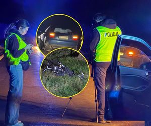 Śmiertelne potrącenie pod Sochaczewem. Kierowca BMW uciekł