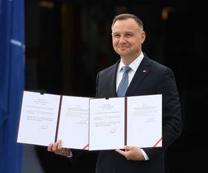 Prezydent Andrzej Duda w Gdyni