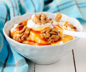 Przepis przywiozłam z wycieczki do Grecji. Robię w 3 minuty i jem codziennie na śniadanie 