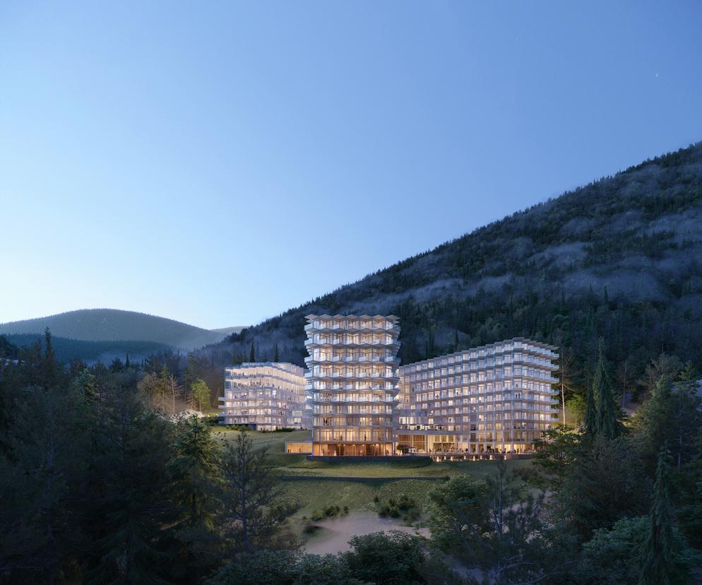Crystal Mountain – w Wiśle powstanie pięciogwiazdkowy hotel projektu Q2Studio