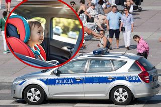 Zostawili dzieci w rozgrzanym samochodzie i poszli na zakupy. Tak się tłumaczyli
