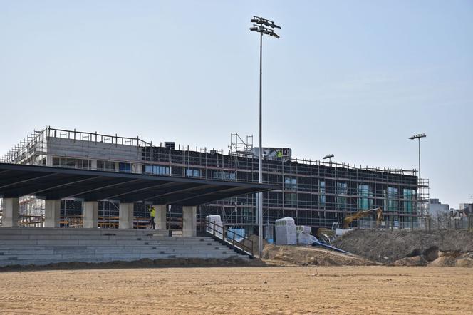 Budowa stadionu w Szczecinie - maj 2020