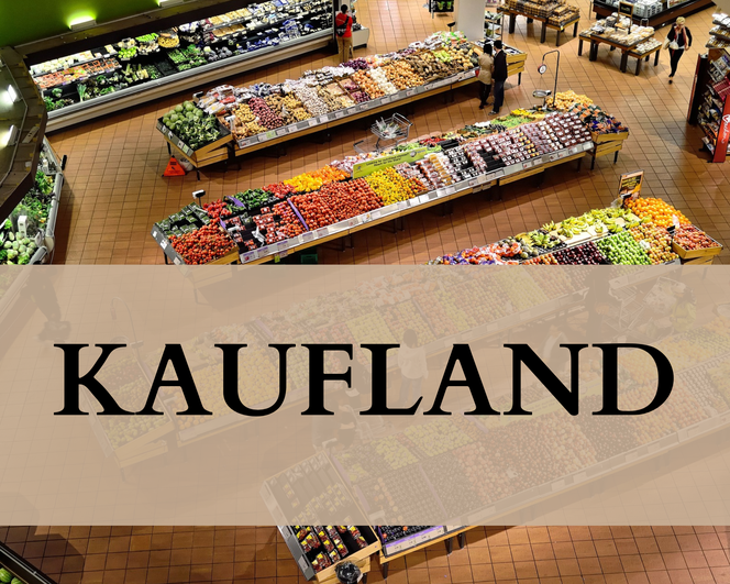 Kaufland zajmuje trzecie miejsce z kwotą 378,50 zł za koszyk 50 produktów