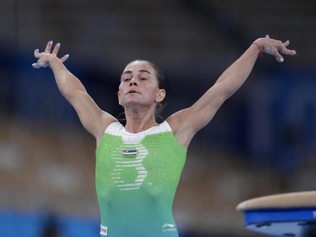 Gimnastyczka ma prawie 50 lat i chce wystartować w igrzyskach w Paryżu [WIDEO]