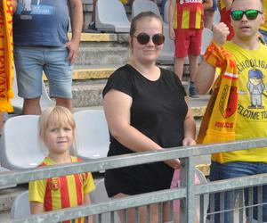 Korona Kielce - Cracovia. Zdjęcia kibiców podczas meczu. 10 sierpnia 2024