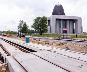 Budowa tramwaju do Wilanowa w Warszawie