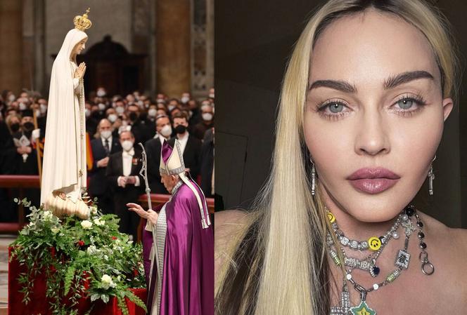 Bluźniercza Madonna chce się spotkać z papieżem. Jestem dobrą katoliczką, przysięgam!