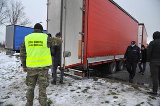 Nielegalni imigranci zatrzymani w ciężarówce na Dolnym Śląsku. Chcieli dotrzeć zupełnie gdzie indziej