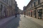 Nowy Sącz: pustki na ulicach