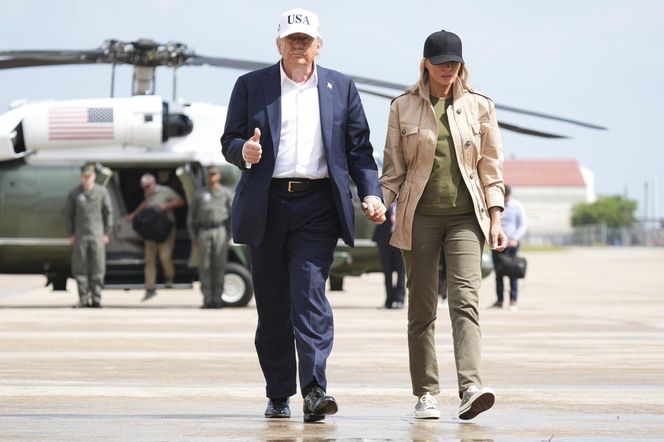 Pierwsze damy zadają szyku: Marta Nawrocka i Melania Trump