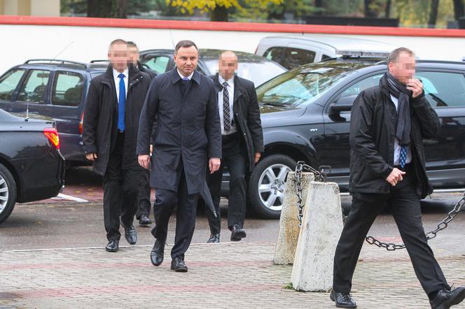 Prezydent na ślubie swojego aniołka