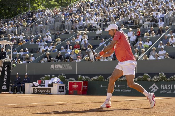 Mecz Hubert Hurkacz - Novak Djokovic w Genewie