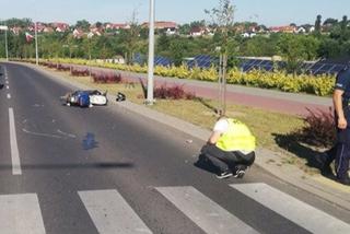 Potrącenie na przejściu dla pieszych w Kętrzynie! 85-latek uderzył głową o krawężnik!