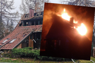 Siedem osób UCIEKŁO z płonącego domu. Pożar w Wejsunach [ZDJĘCIA]